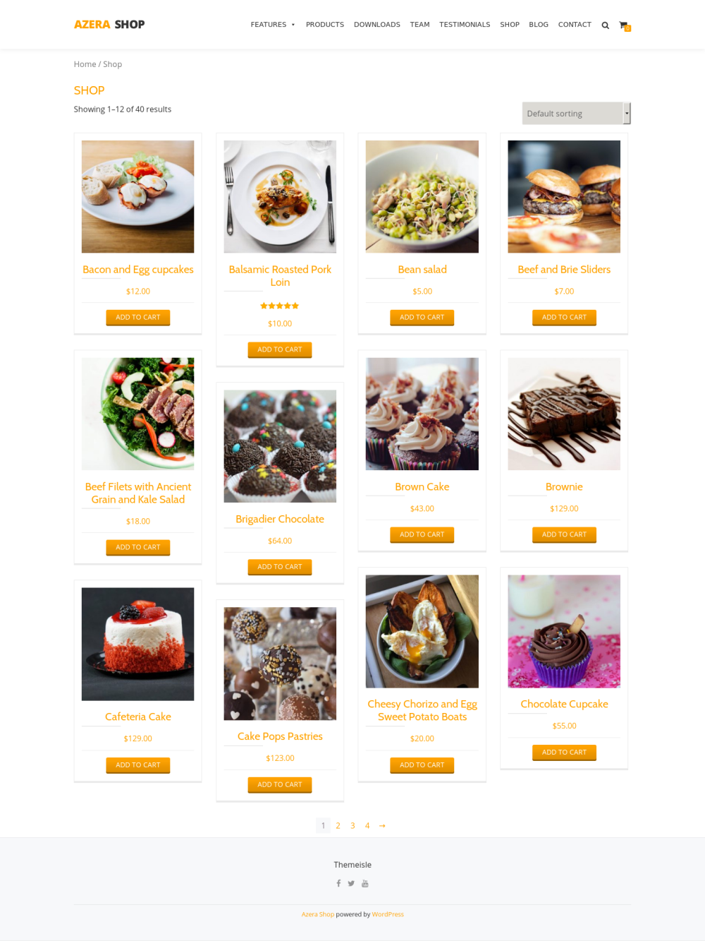 Azera Shop - live preview