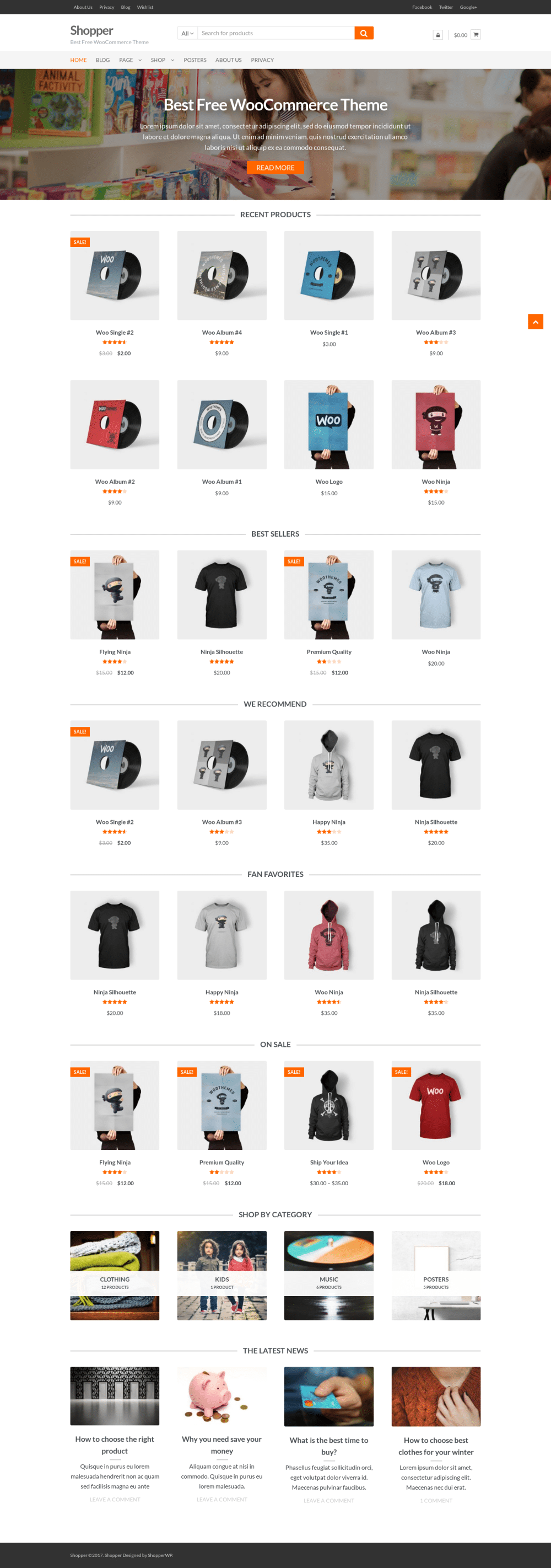 Shopper - live preview