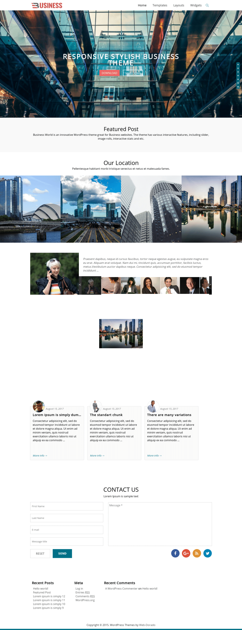 Business World - live preview