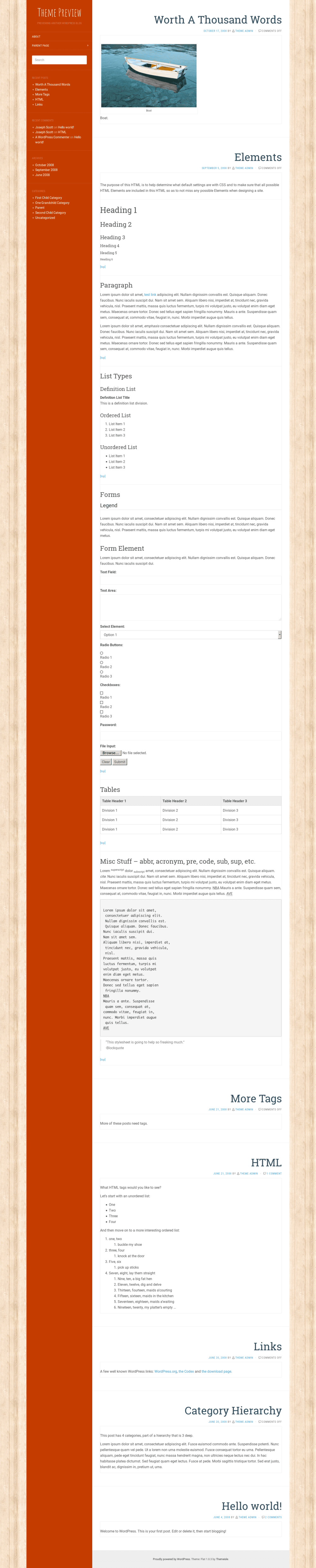 Flat-Boat - live preview