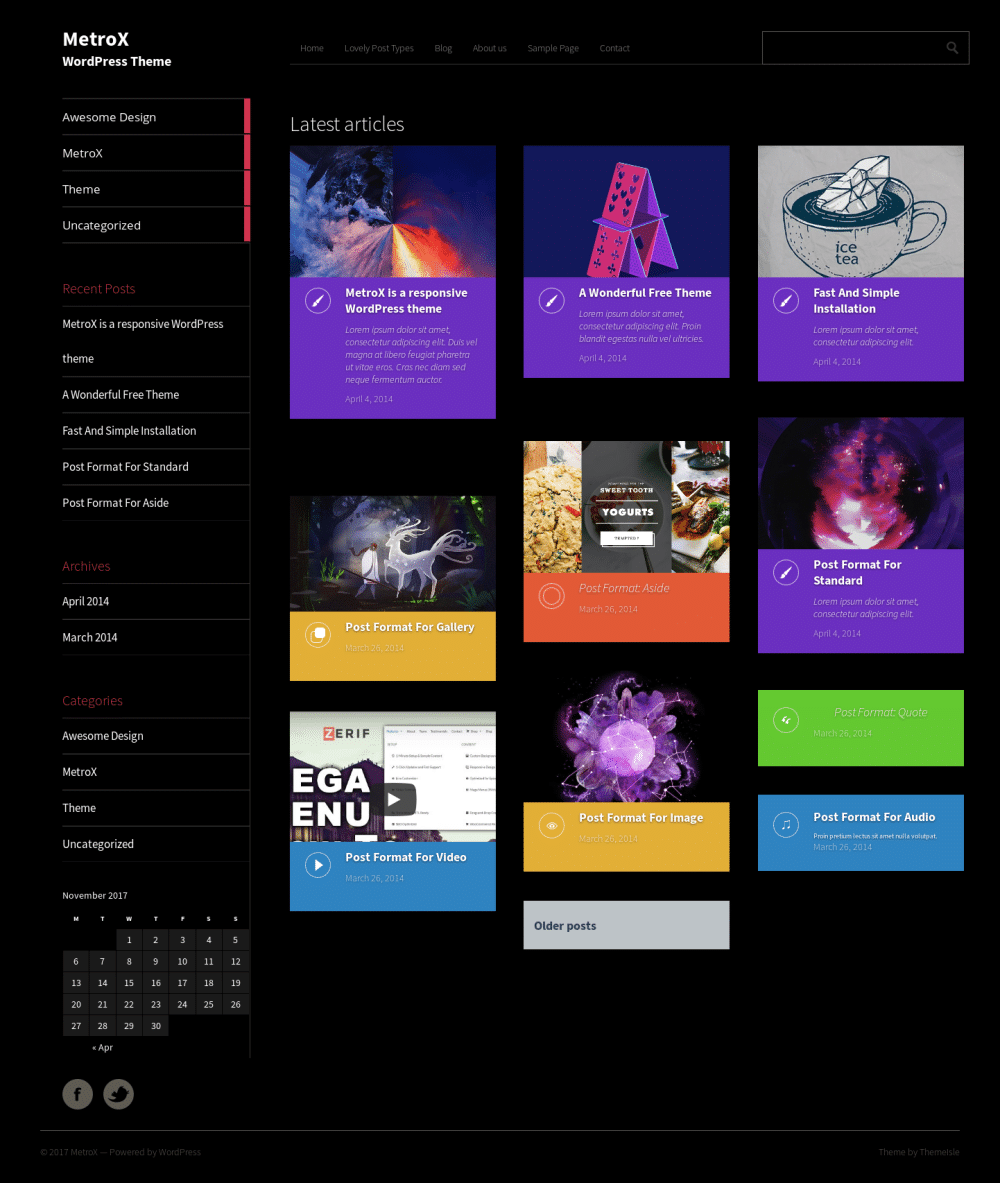 MetroX - live preview