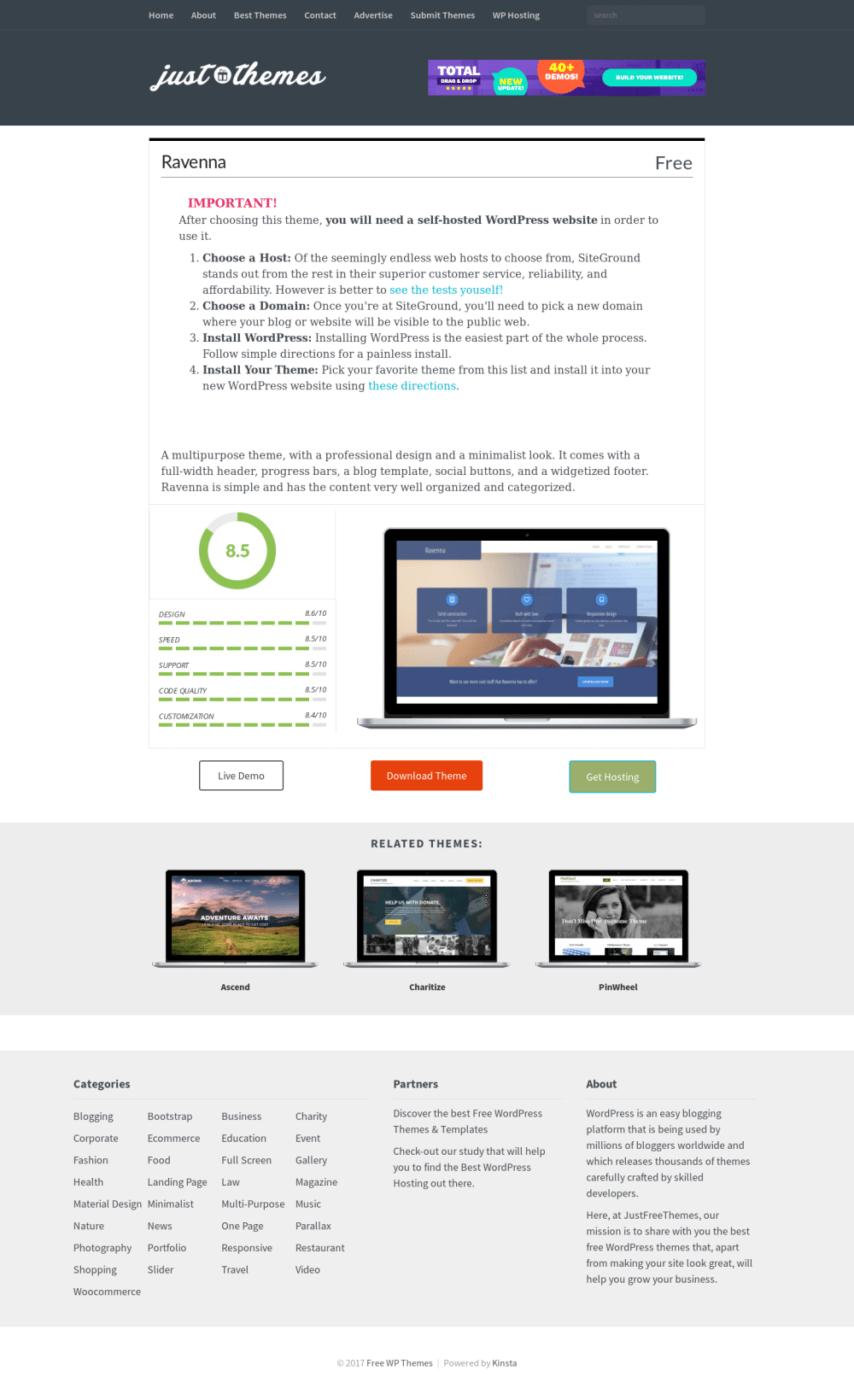 Ravenna - live preview