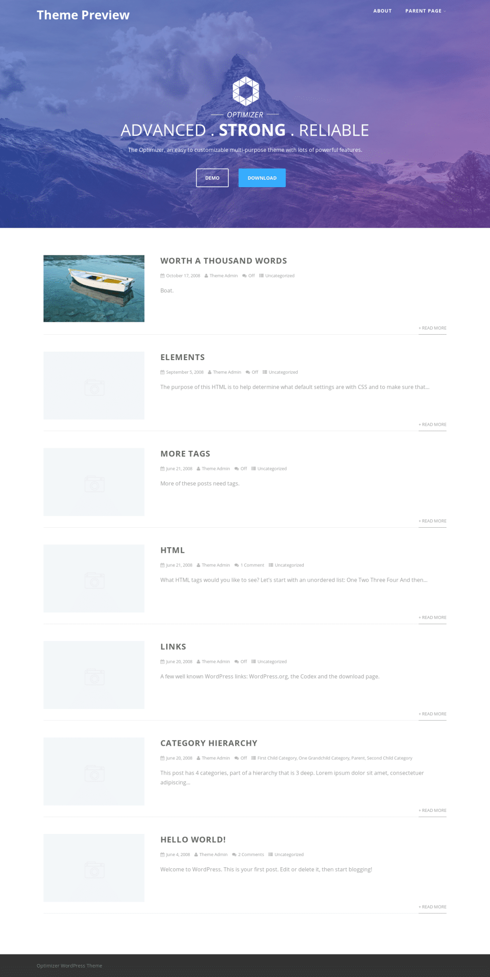 Optimizer - live preview