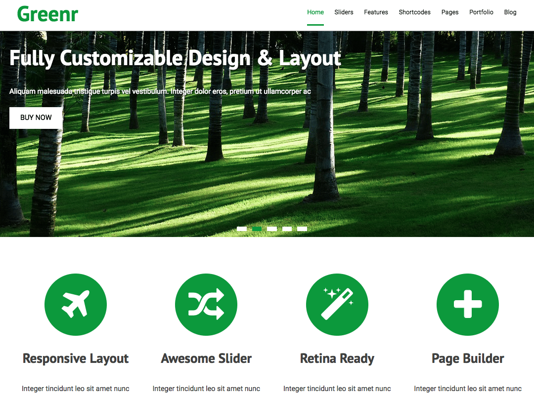 Greenr - live preview