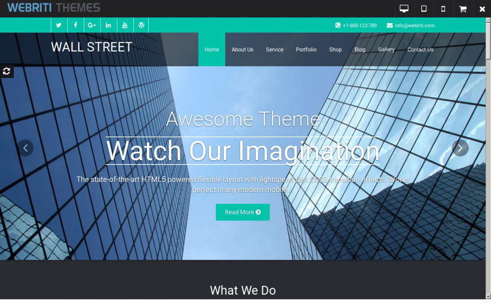 Wallstreet - live preview