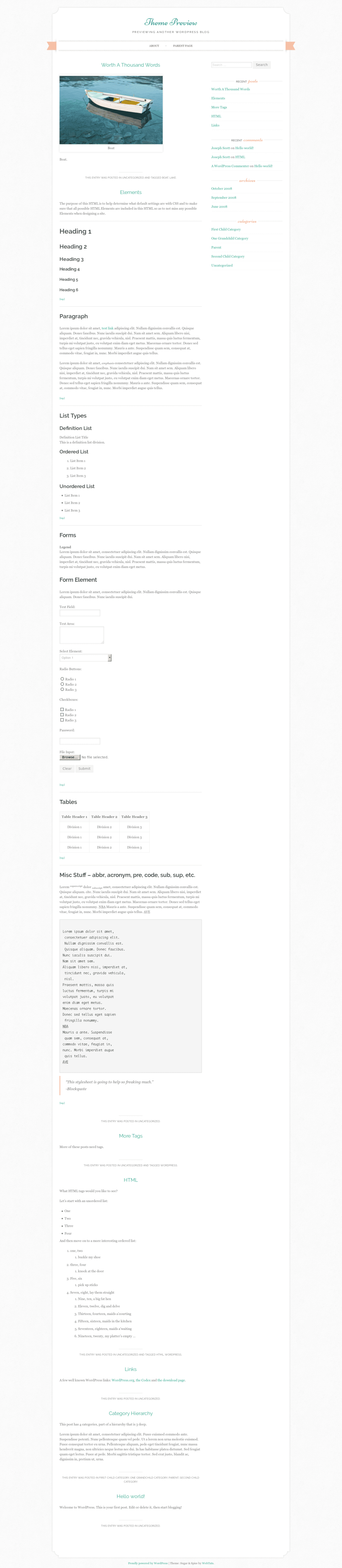 Sugar&Spice - live preview