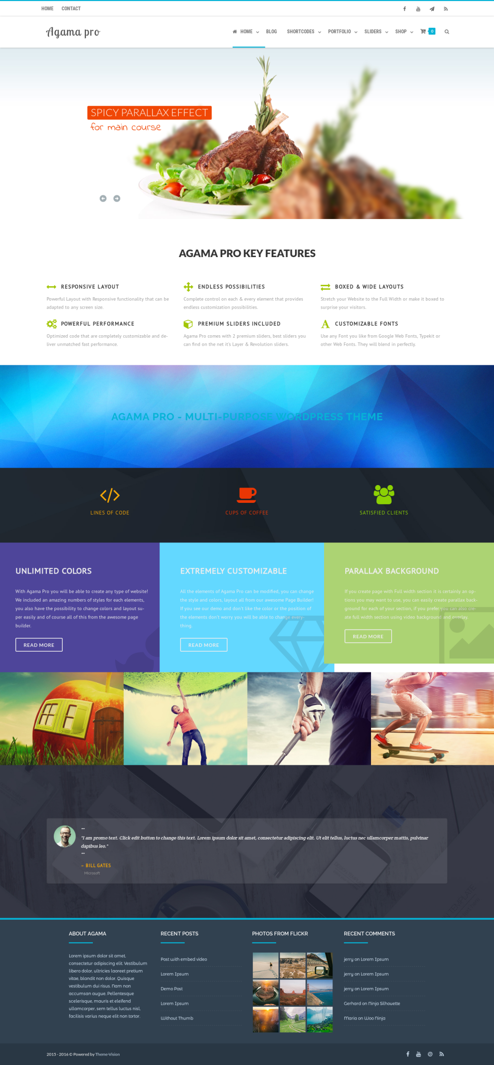 Agama - live preview