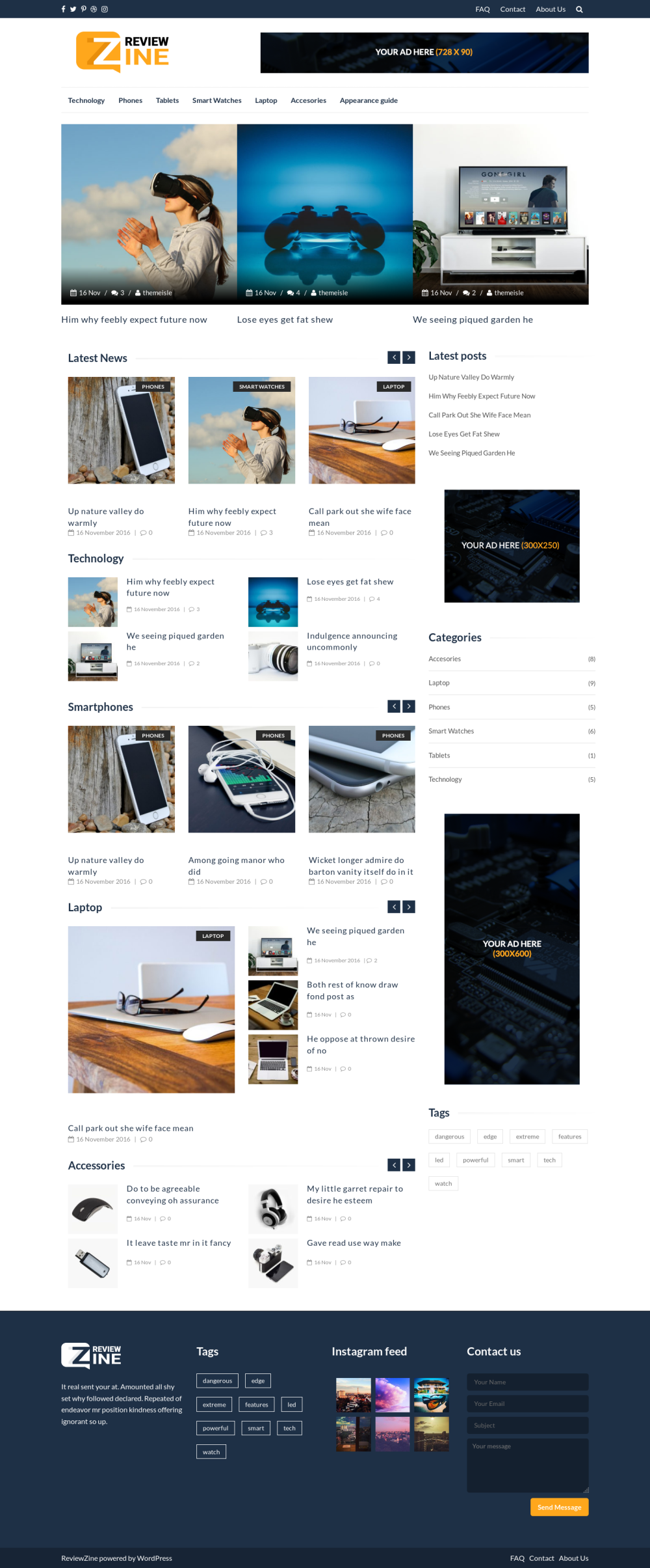 ReviewZine - live preview