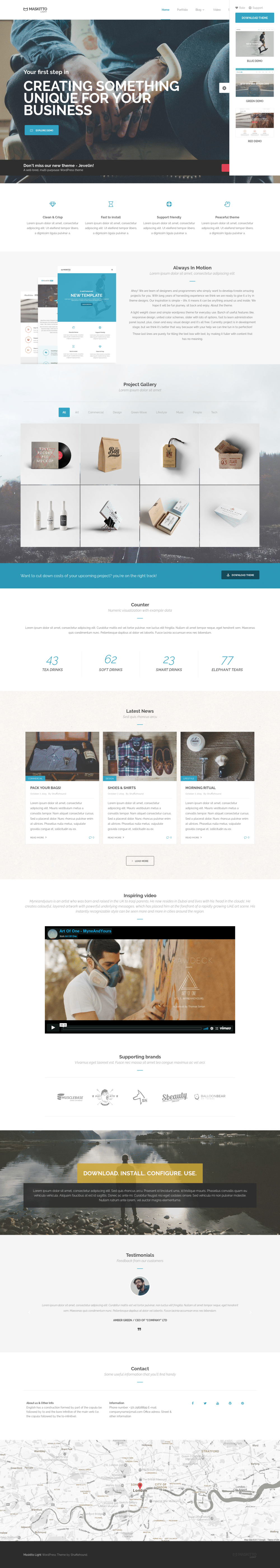 Maskitto Light - live preview