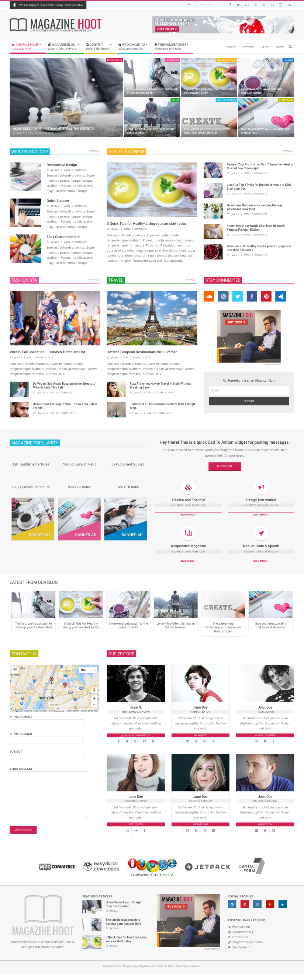 Magazine Hoot - live preview