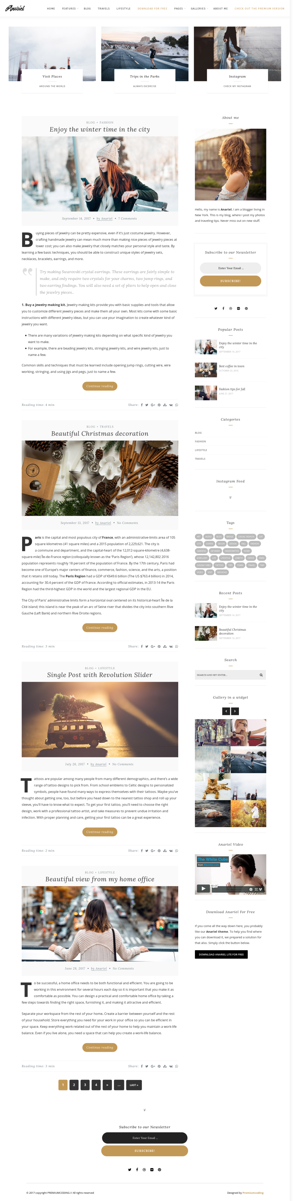 Anariel - live preview