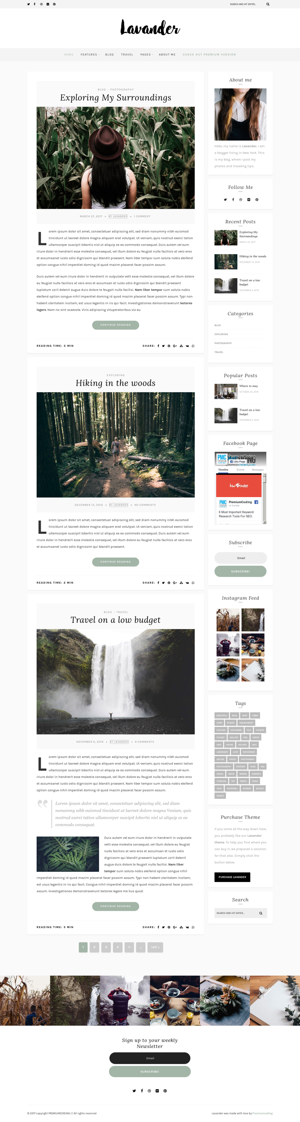 Lavander Lite - live preview