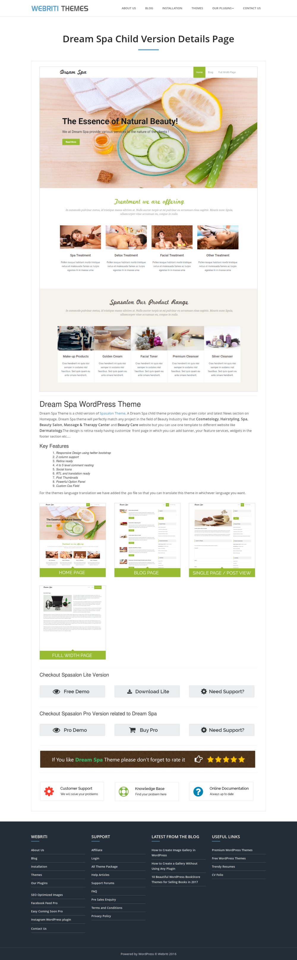 Dream Spa - live preview