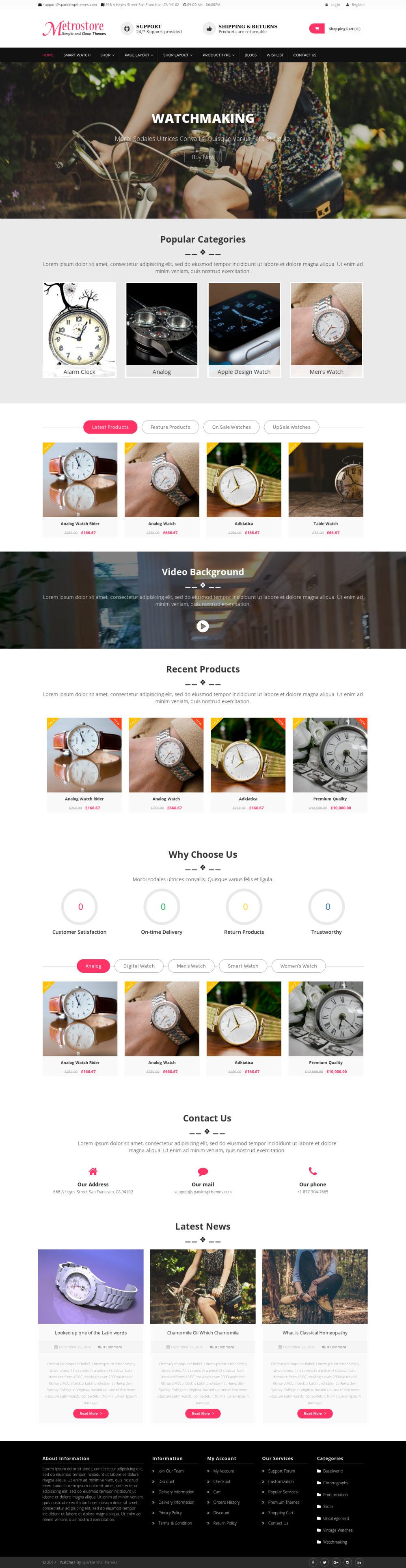 MetroStore - live preview