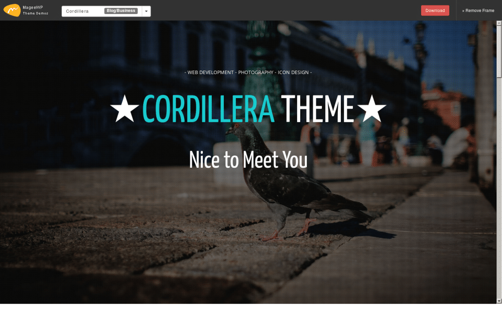 Cordillera - live preview