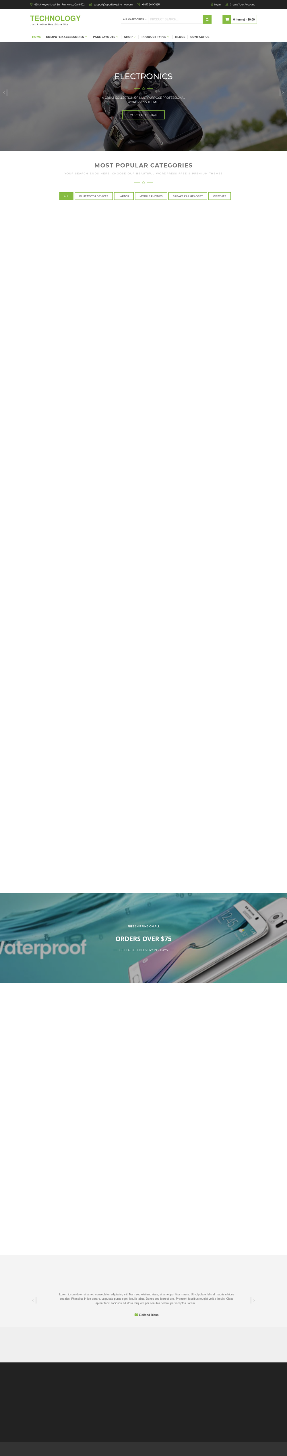 BuzzStore - live preview