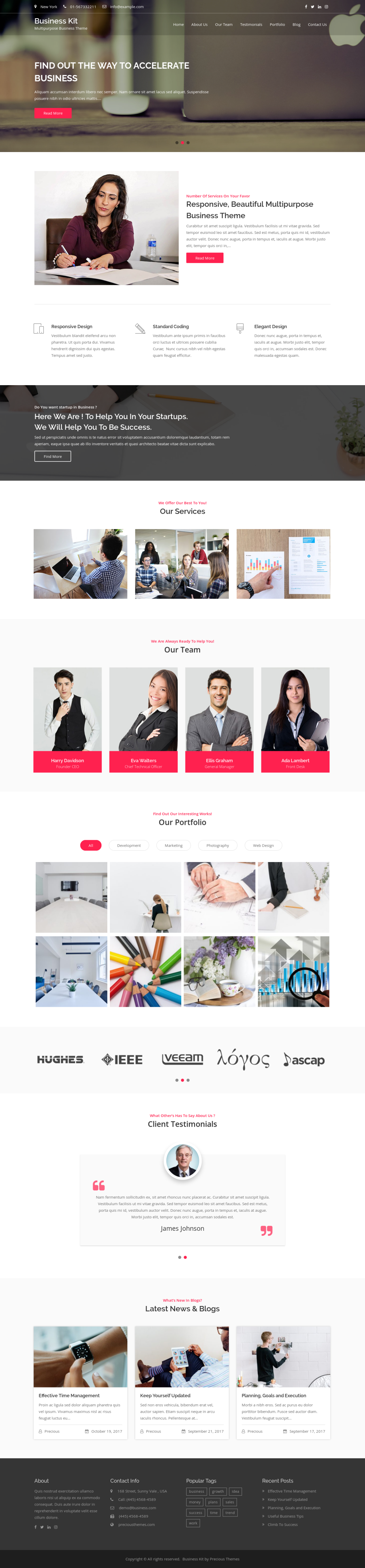 Business Kit - live preview