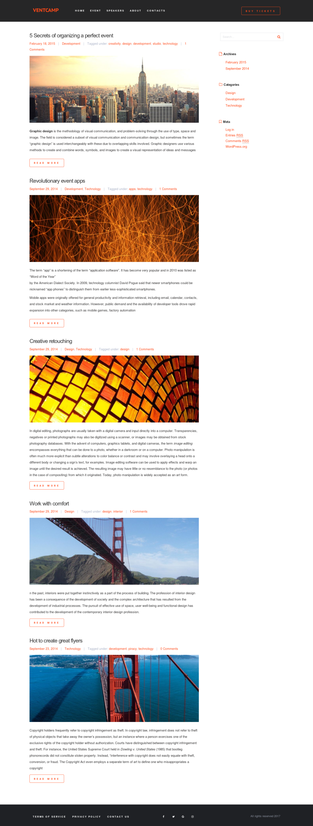 Ventcamp - live preview