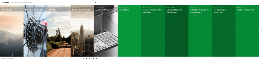 Boardwalk - live preview