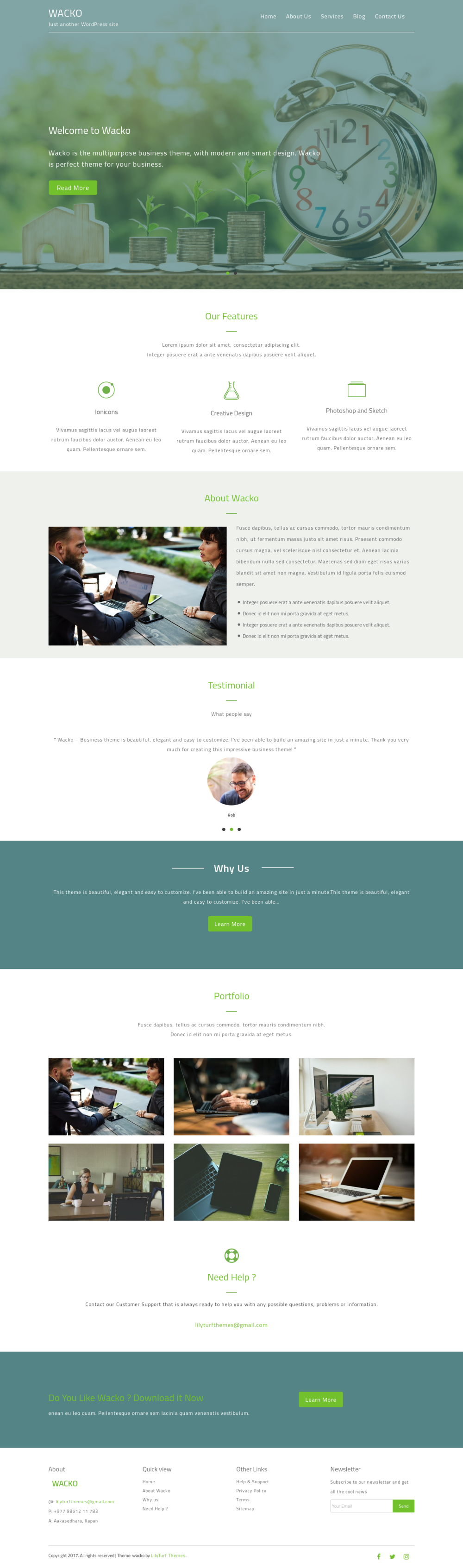 Wacko - live preview