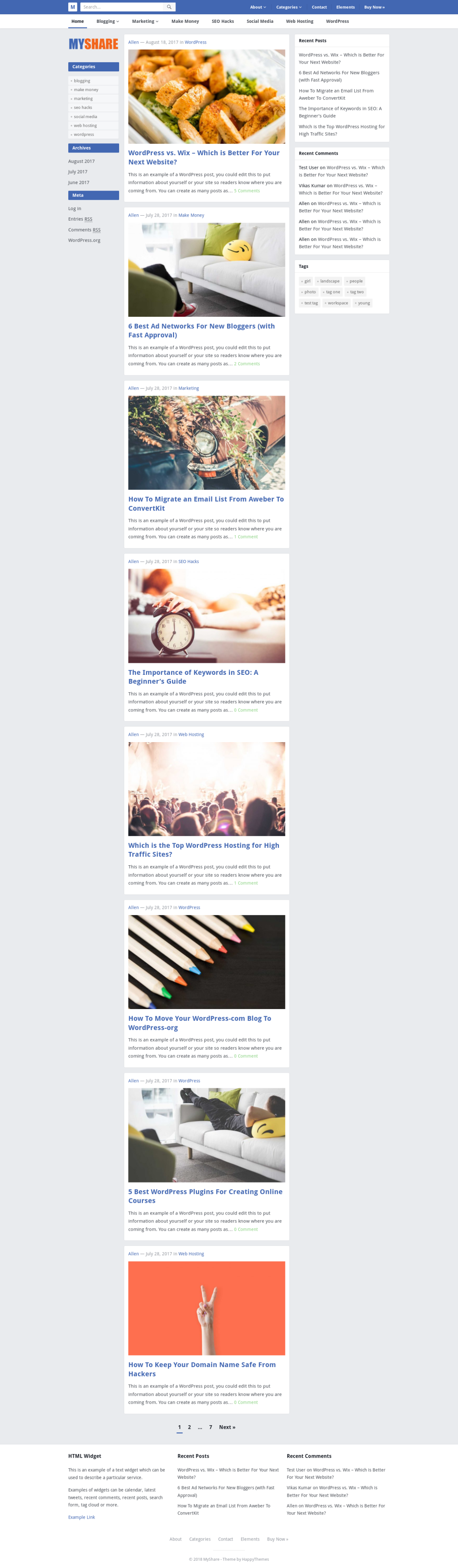 MyShare - live preview