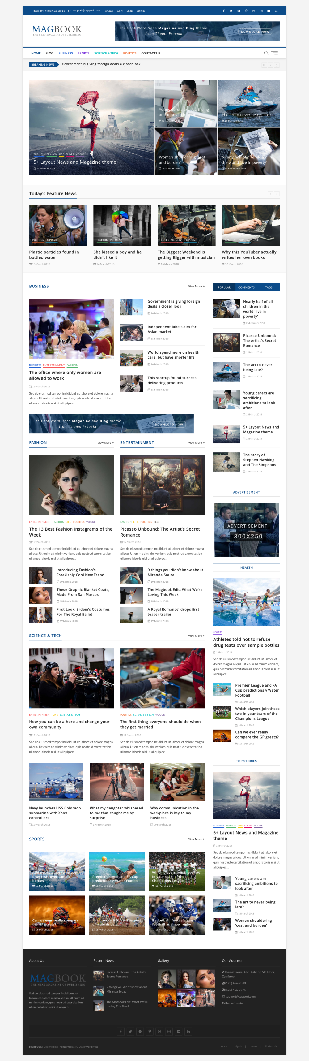 Magbook - live preview