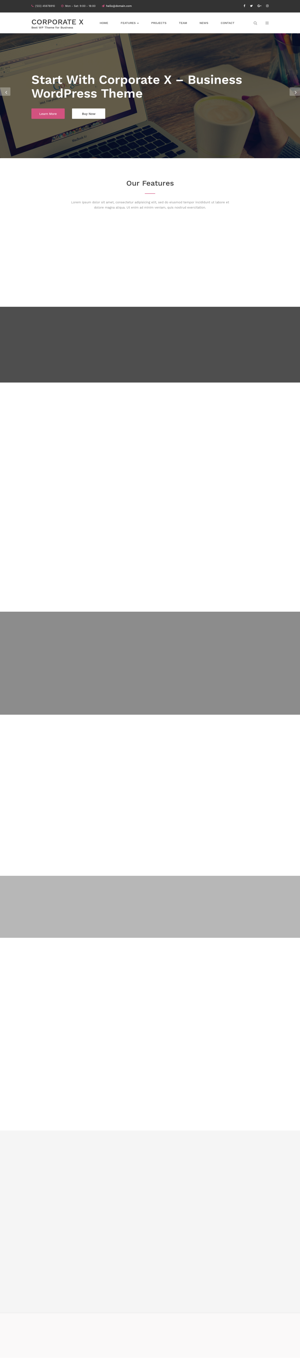 Corporate X - live preview