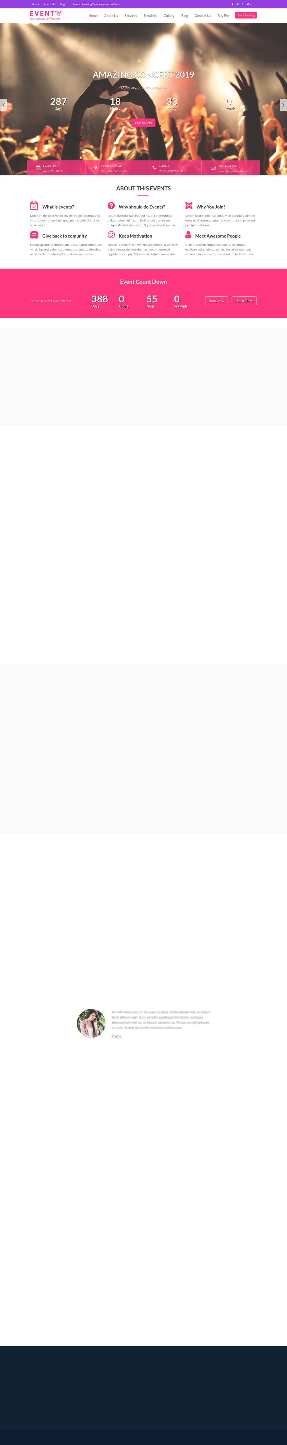 Event Star - live preview