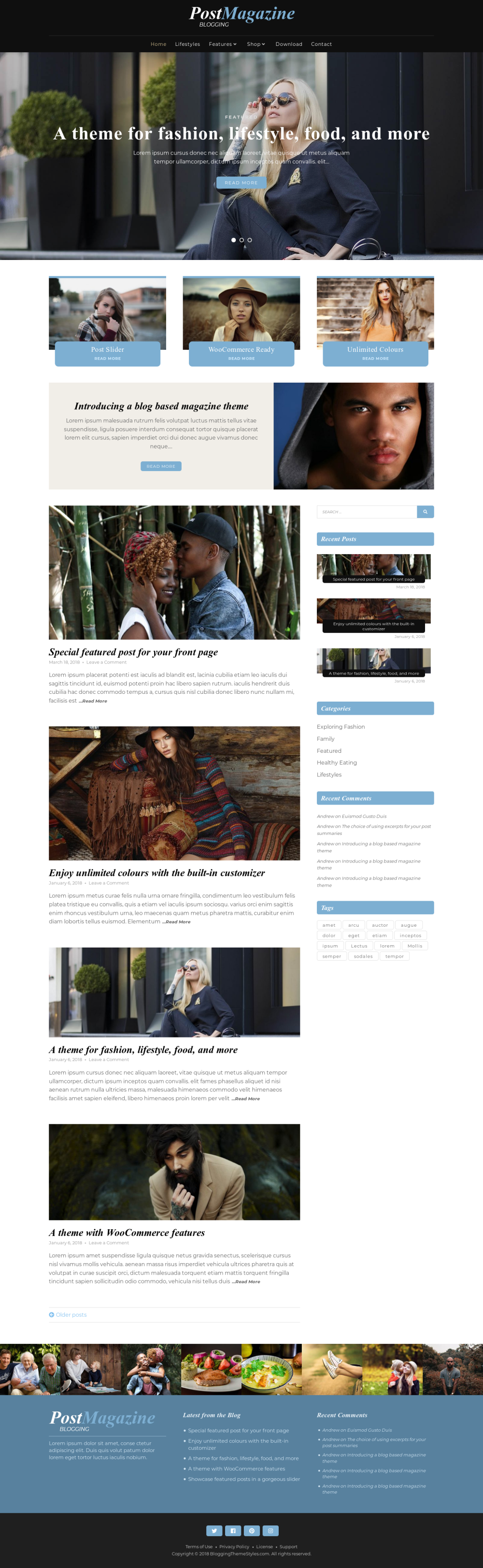 PostMagazine - live preview