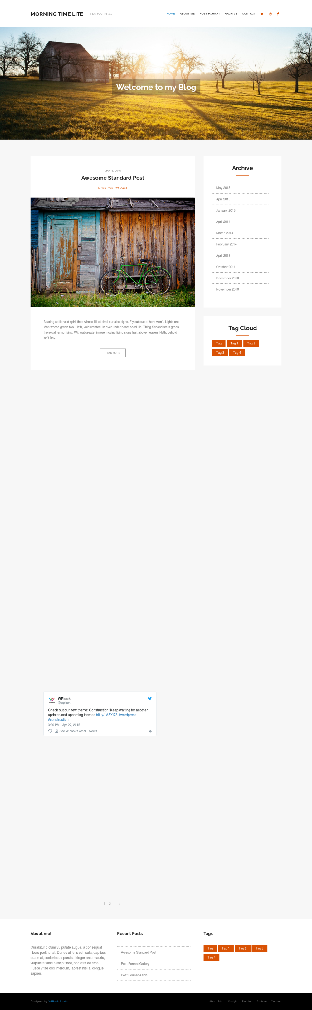 Morning Time Lite - live preview