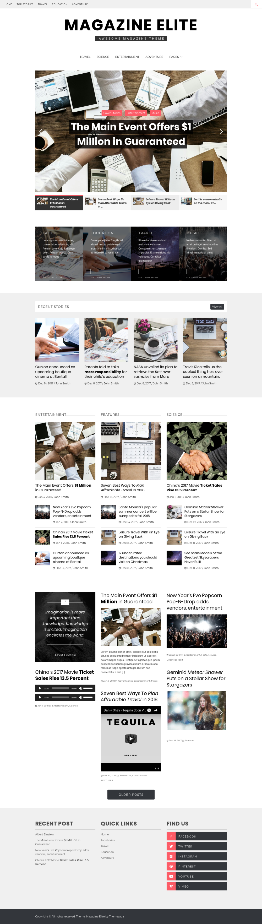 Magazine Elite - live preview