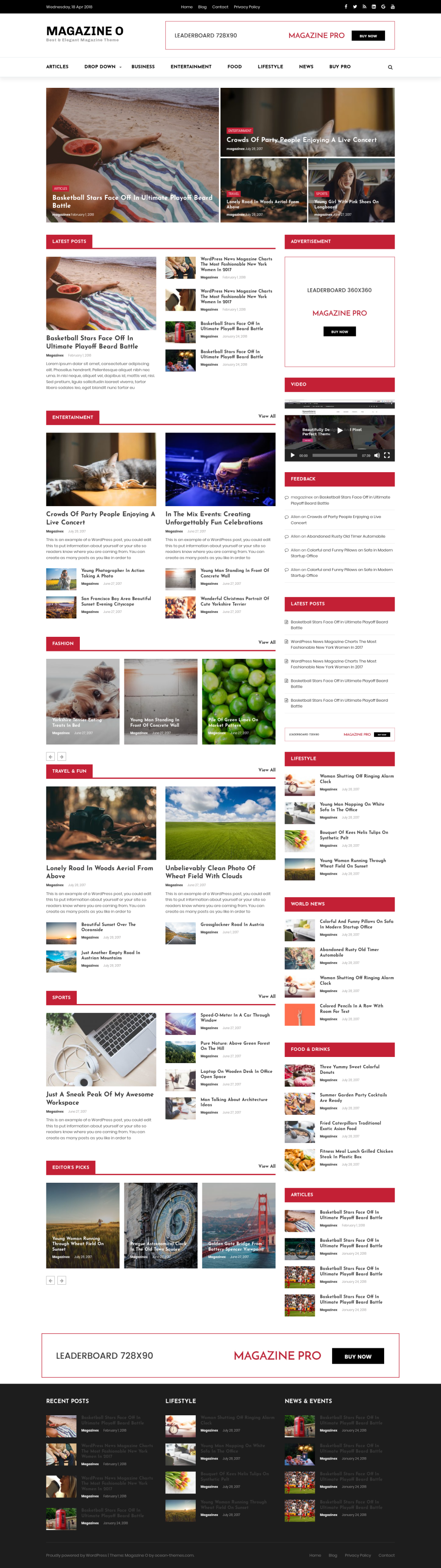 Magazine O - live preview