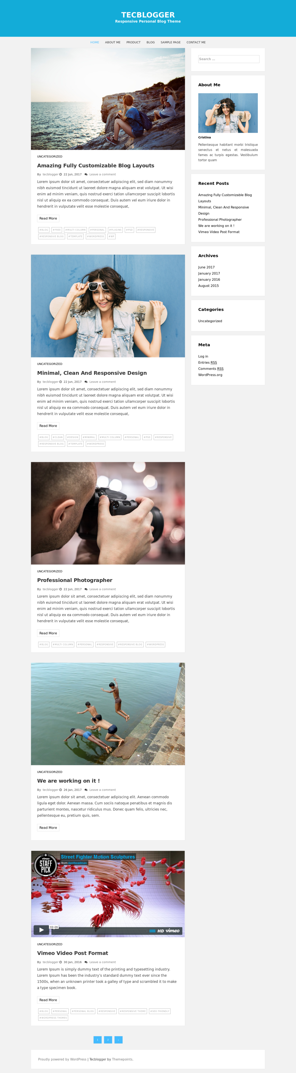 Tecblogger - live preview