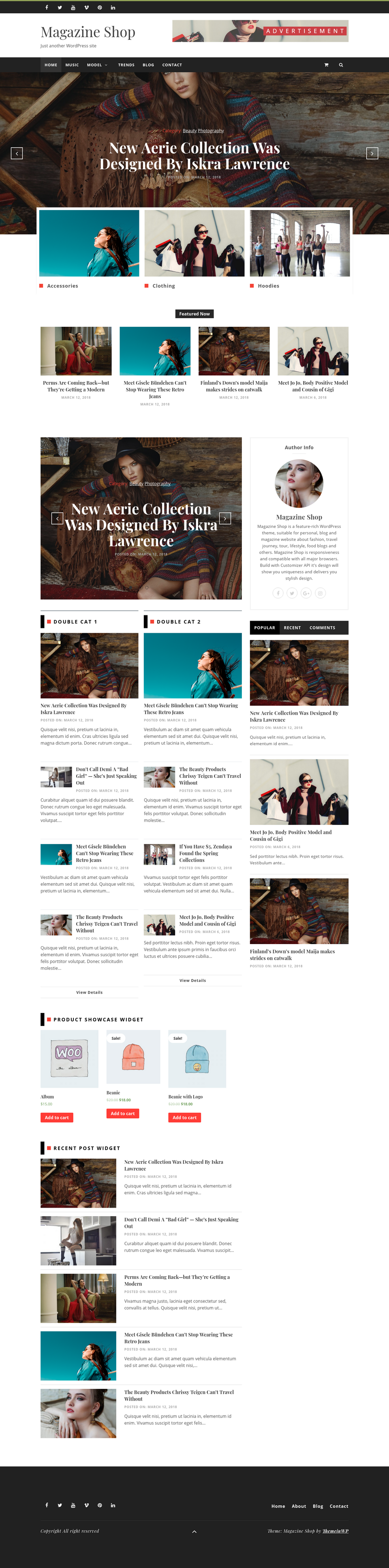 Magazine Shop - live preview