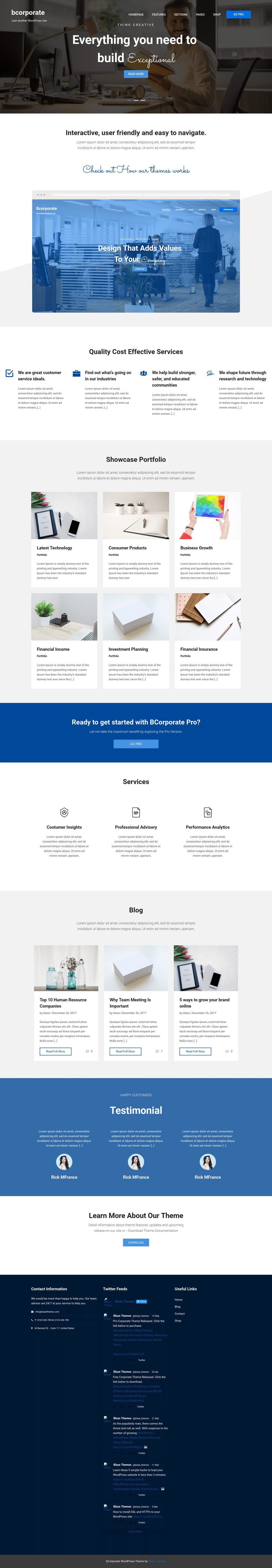 Bcorporate - live preview