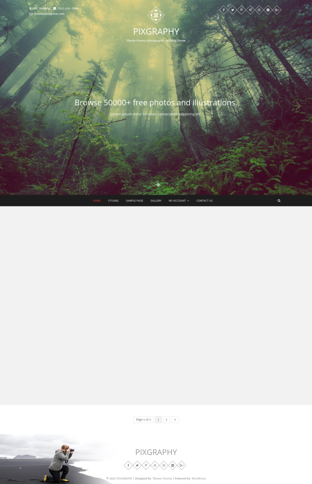 Pixgraphy - live preview