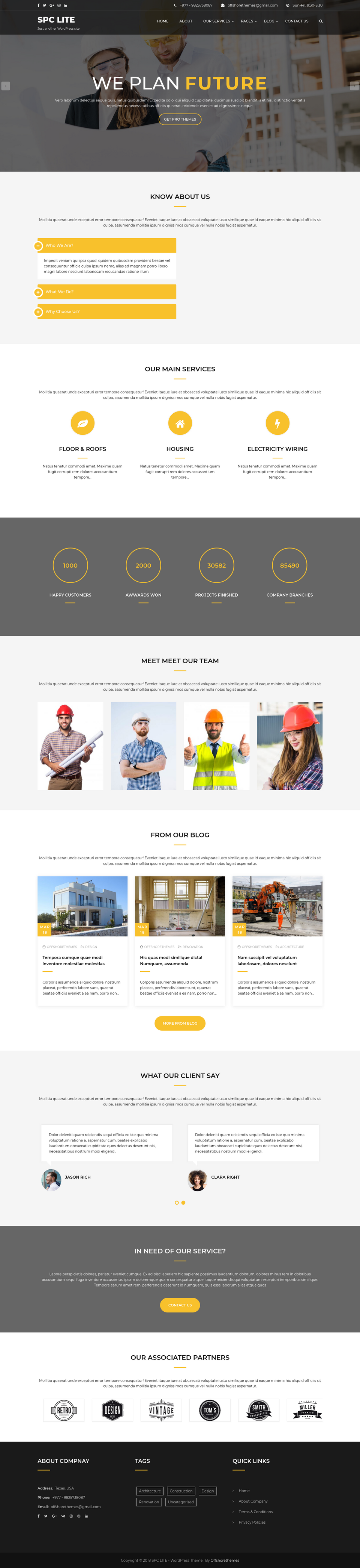 Spark Construction Lite - live preview