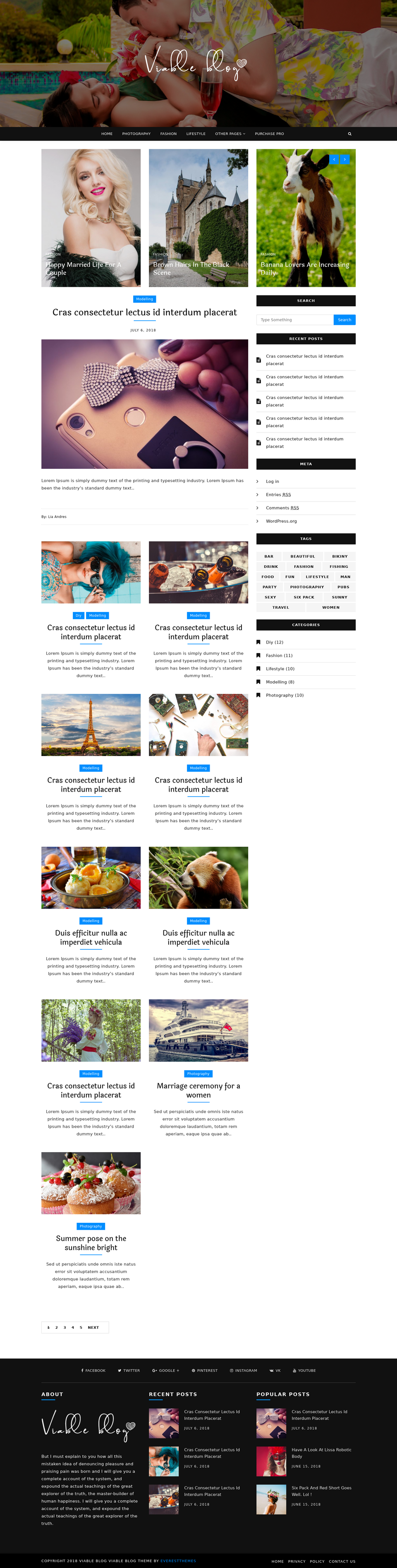 Viable Blog - live preview