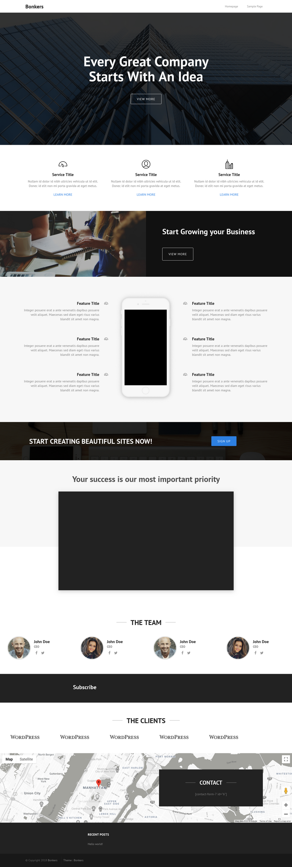 Bonkers - live preview