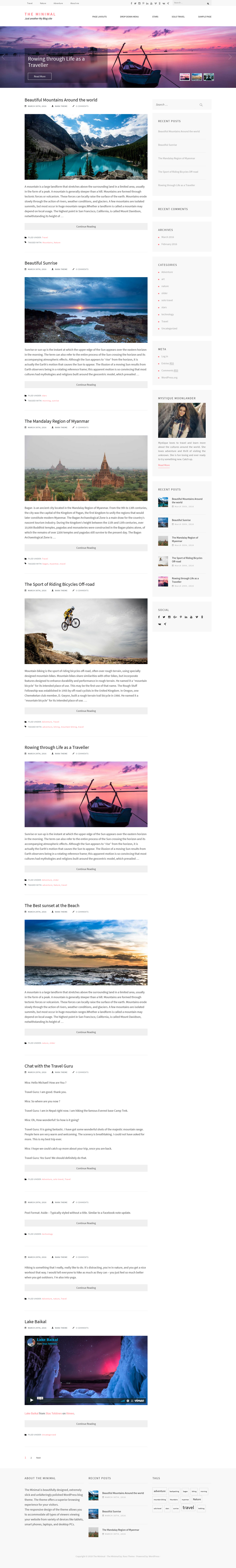 The Minimal - live preview