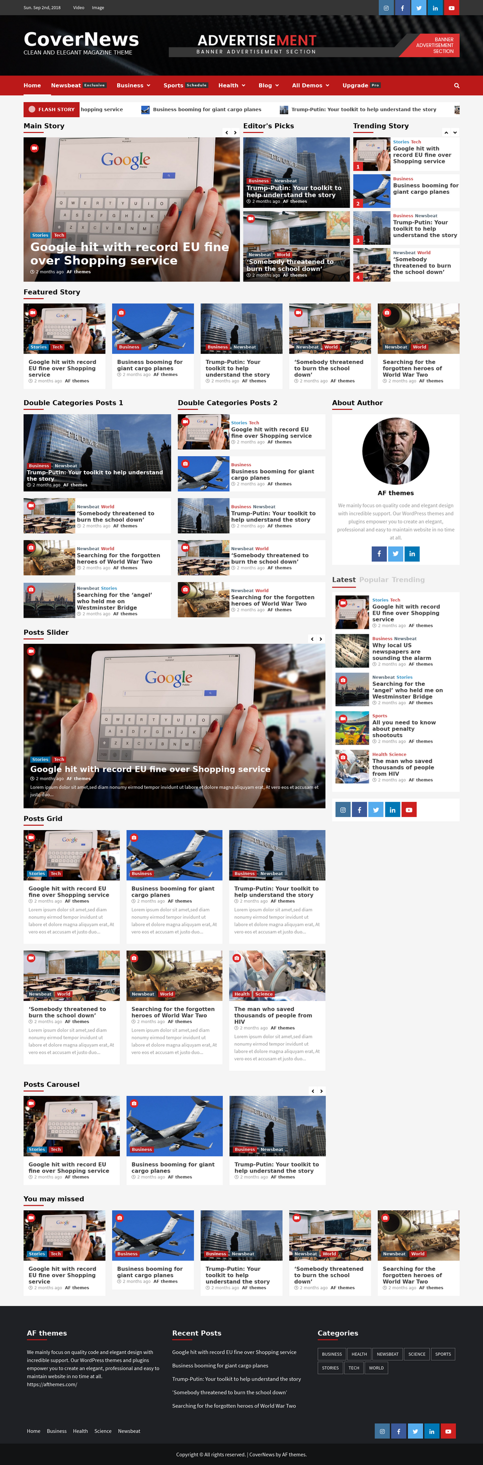 CoverNews - live preview